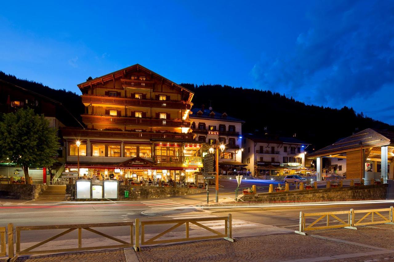 Hotel Logis La Croix-Saint-Maurice Le Grand-Bornand Exterior foto