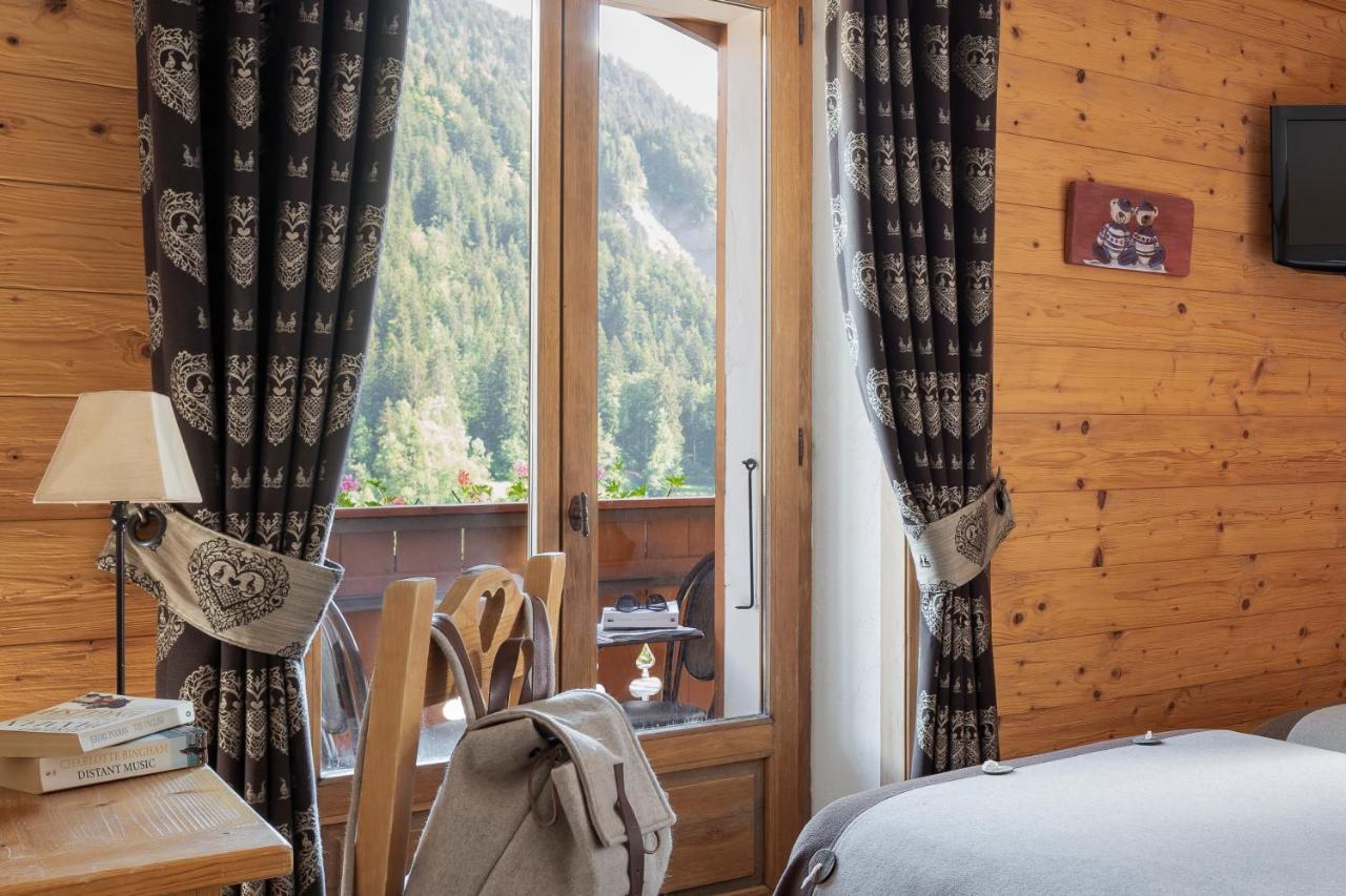 Hotel Logis La Croix-Saint-Maurice Le Grand-Bornand Exterior foto