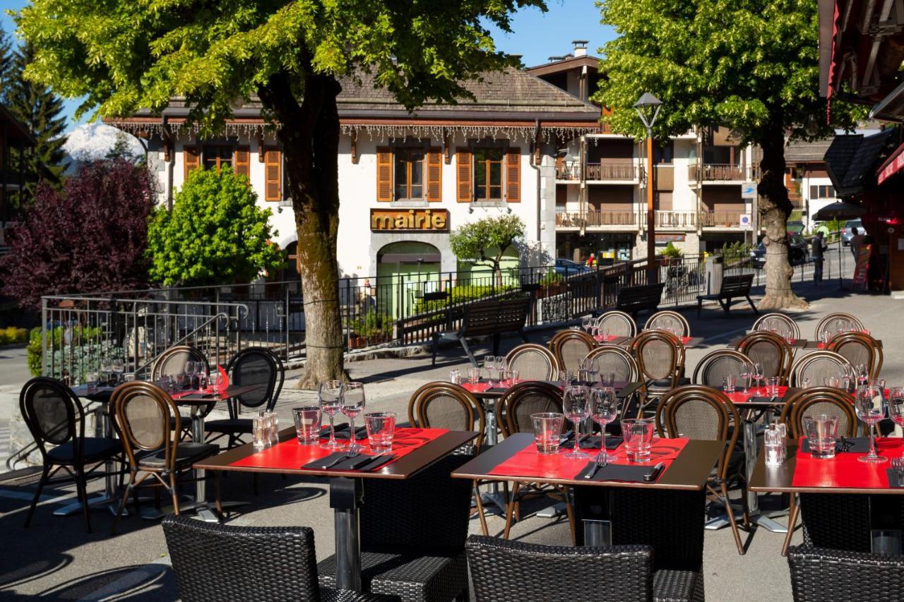Hotel Logis La Croix-Saint-Maurice Le Grand-Bornand Exterior foto